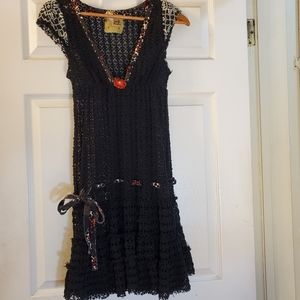 Free People crochet dress